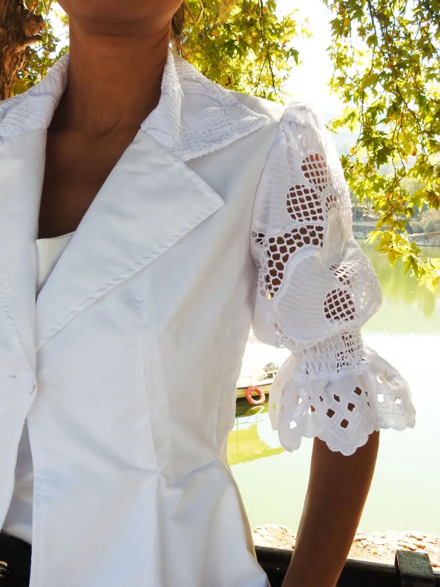Veste Broderie Alba