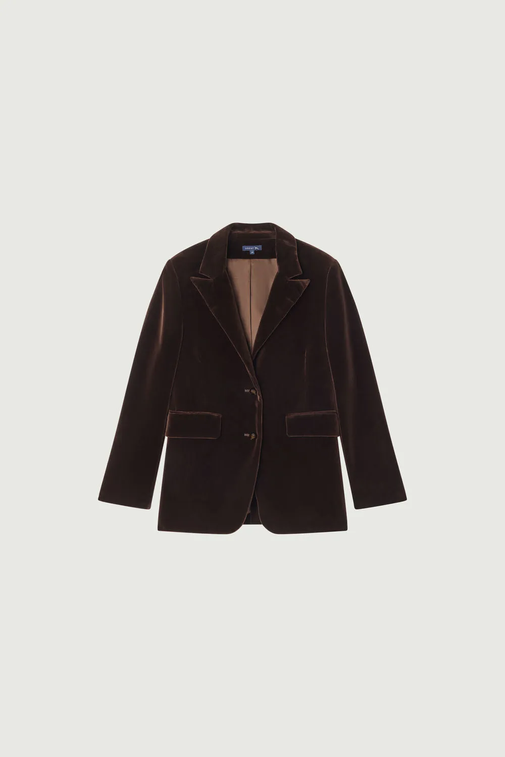 VESTE CASSIOPEE MARRON