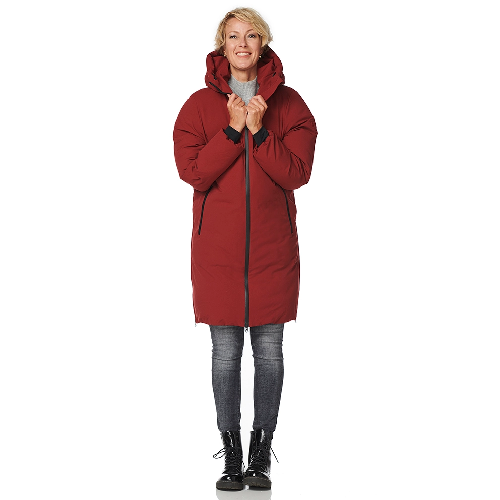Veste Happy Rainy Days Leeds Padded Coat Dark Red