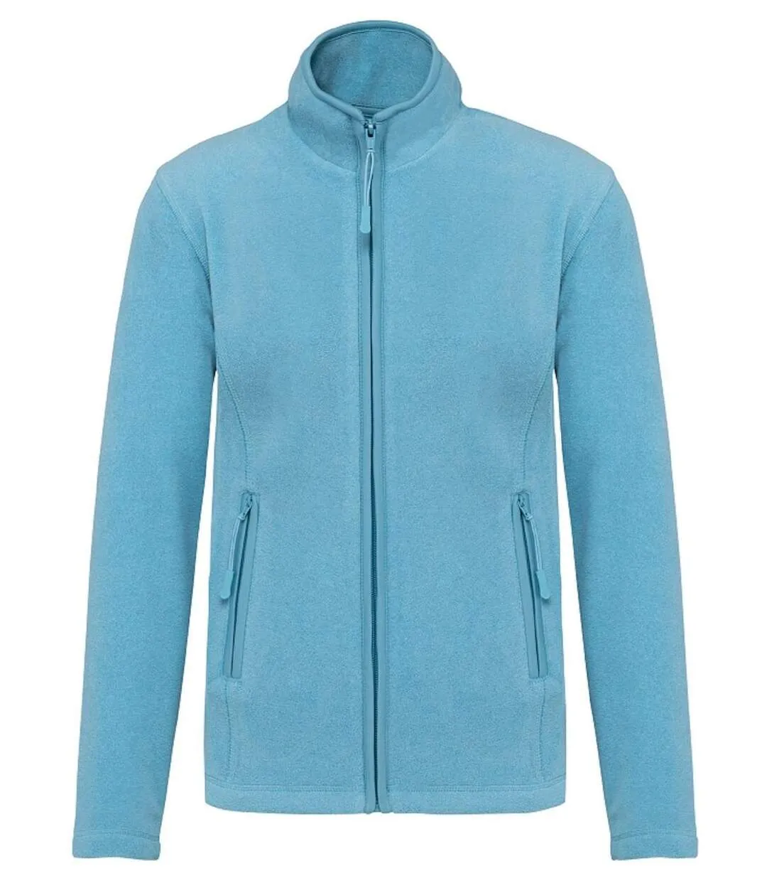 Veste micropolaire zippée - Femme - K907 - bleu cloudy heather